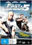 Fast and the Furious 5 DVD