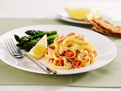 Fettuccine Delizia Di Salmone