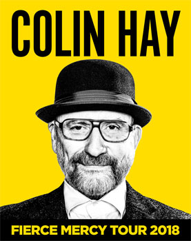 Colin Hay announces Fierce Mercy East Coast Tour