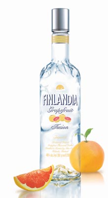 Finlandia Grapefruit Fusion Vodka Bottles