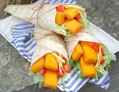 Fish Finger Wraps