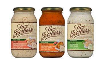 Five Brothers Pasta Bakes Range