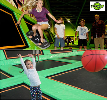 Flip Out Trampoline Park Family Passes