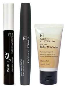 Face of Australia Tinted Moisturiser & Glamorous Lashes Mascara