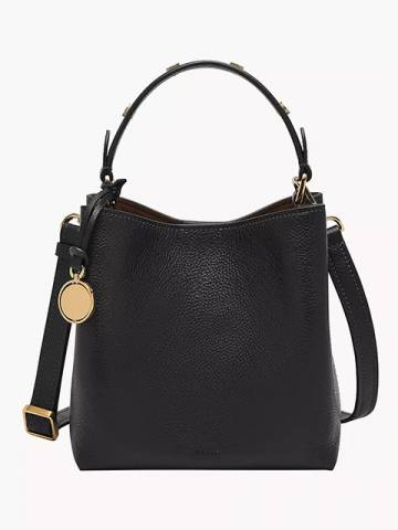 Fossil The Jessie Bucket Bag Black