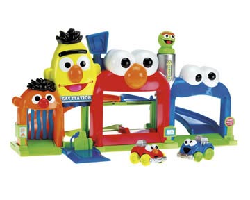 Fisher-Price Sesame Street Giggle & Go Garage