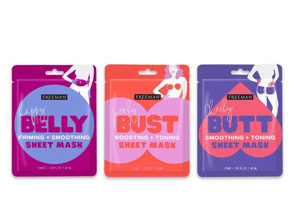 Butt, Bust & Belly Masks