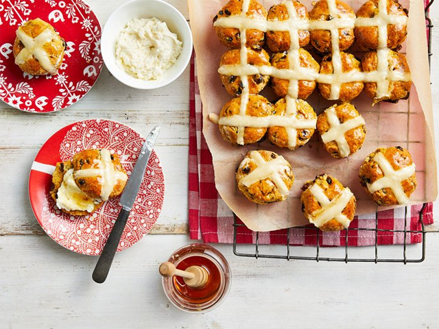 Fruity Hot Cross Scones