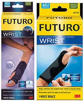 3M Futuro Wrist Support Packs