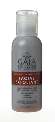 GAIA Begamot and Sandalwood Facial Exfolaint