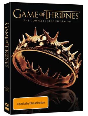 Game of Thrones Season 2 DVDs