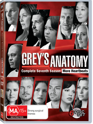 Grey's Anatomy The Complete Seventh Season DVD