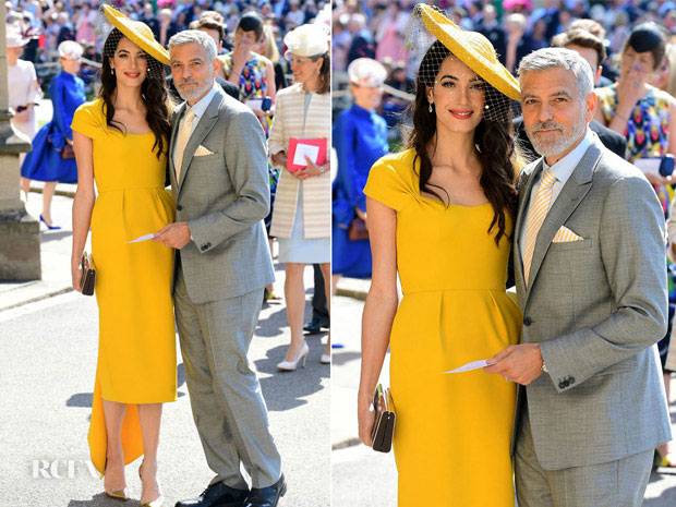 Giorgio Armani Dresses George Clooney For The Royal Wedding