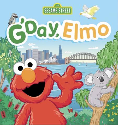 Sesame Street G'Day Elmo Book