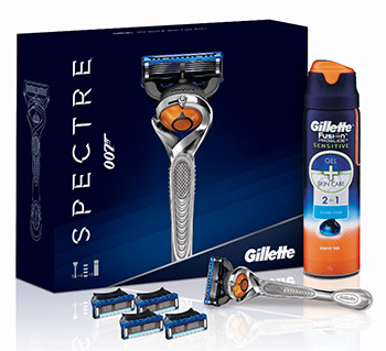 Gillette SPECTRE gift packs