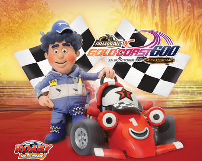 Armour All Gold Coast 600 and a Roary the Racing Car DVD Pack
