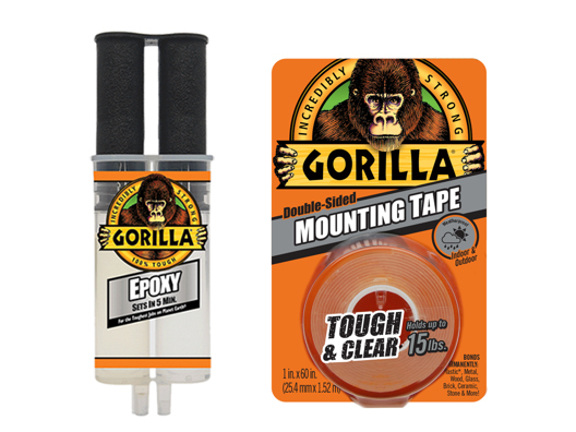 Gorilla Epoxy Glue & Mounting Tape
