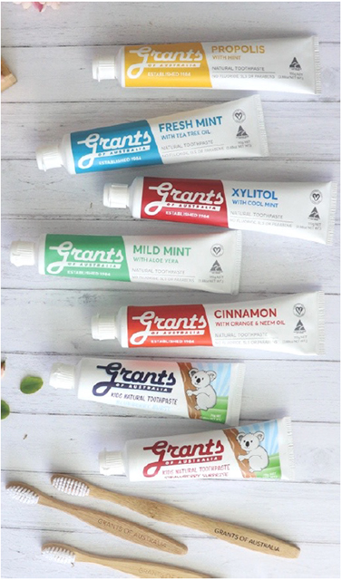 Family Toothpaste & Bamboo Toothbrush Packs