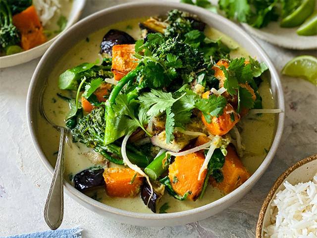 Veggie Green Curry