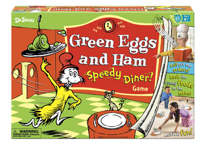 Dr. Seuss Green Egges and Ham Speedy Diner Board Game