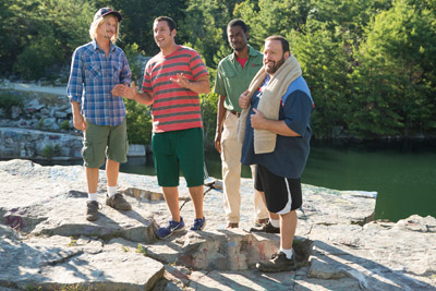 Adam Sandler and Kevin James Grown Ups 2