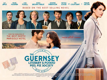 Lily James The Guernsey Literary and Potato Peel Pie Society