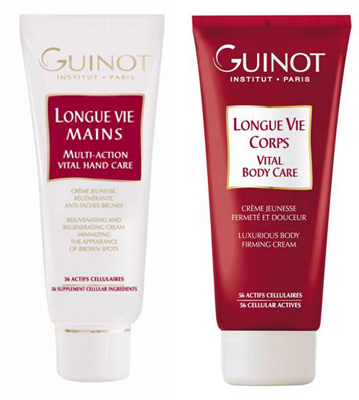 Guinot Longue Vie Mains and Longue Vie Corps