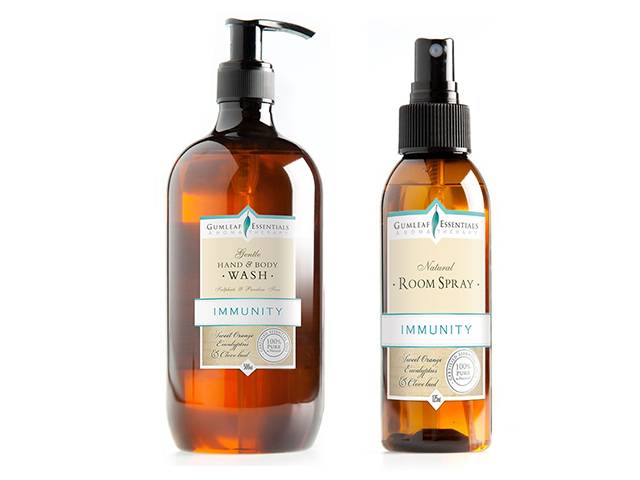 Gumleaf Essentials Hand & Body Wash Immunity & Room Spray