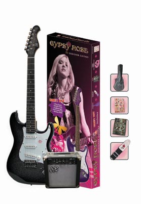 Gypsy Rose Electric Guitar and AMP Pack