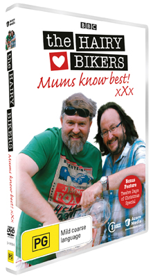 The Hairy Bikers Mum Knows Best and Christmas Special DVD