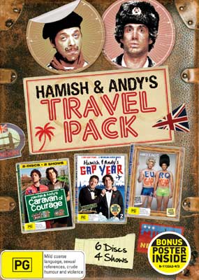 Hamish & Andys Travel Pack DVDs