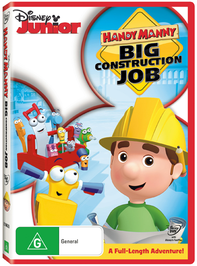 Handy Manny Big Construction Job DVD