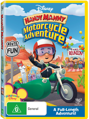 Handy Manny: Motorcycle Adventure DVD