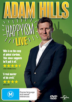 Adam Hills Happyism Live DVDs