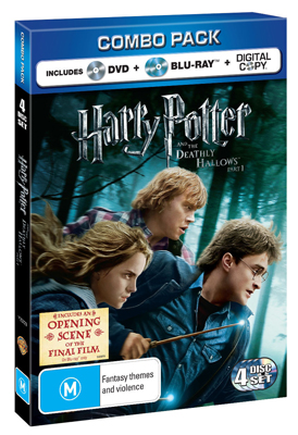 Harry Potter and the Deathly Hallows Part 1 DVD