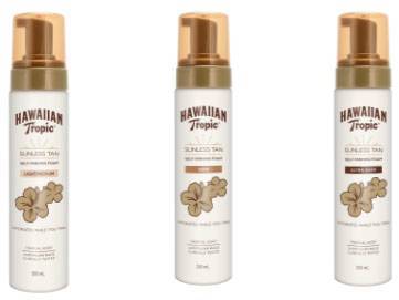 Hawaiian Tropic Self Tan Foams
