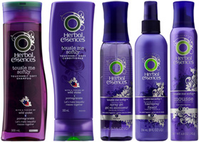 Herbal Essence Tousle Me Softly Range