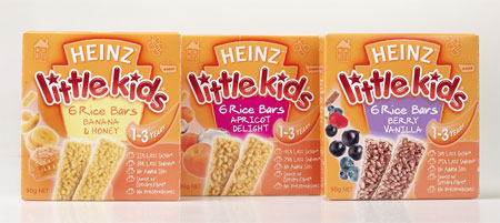 Heinz Little Kids One-third of an Aussie toddler's diet consists of junk food