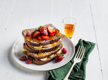 Helga's Honey and Banana French Toast