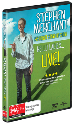 Stephen Merchant Live! Hello Ladies DVD