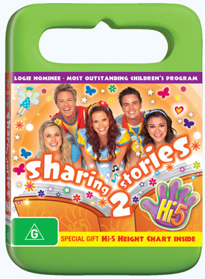 Hi-5 Sharing Stories 2 DVDs
