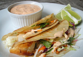 MSC Certified Grilled Hoki Fish Taco Recipe