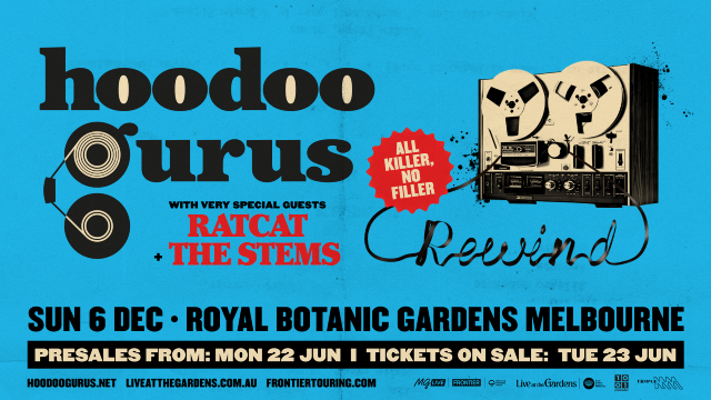Hoodoo Gurus To Perform At Melbourne's Royal Botanic Gardens