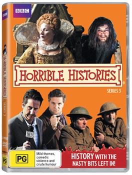 Horrible Histories S3  DVDs