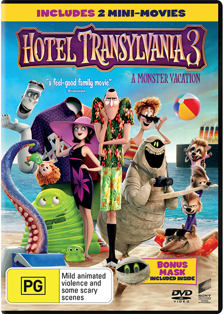 Hotel Transylvania 3 DVDs