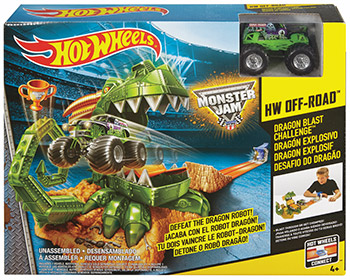 Hot Wheels Monster Jam Dragon Blast playsets