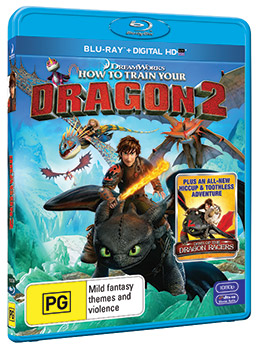 How To Train Your Dragon 2 Blu-rays