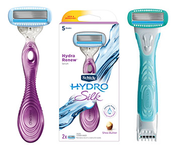 Win Schick Hydro Silk Packs