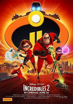 Incredibles 2 Movie Tickets