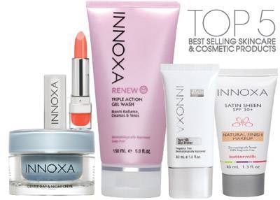 Innoxa Top 5 Bestselling Skincare and Cosmetic Products